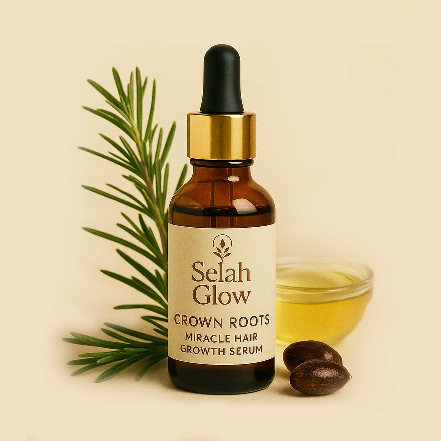 Crown Roots Miracle Hair Growth Oil 2oz
