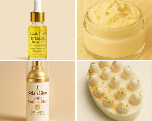 Anointed Glory 24kt Gold Anti-Aging Collection By Selah Glow